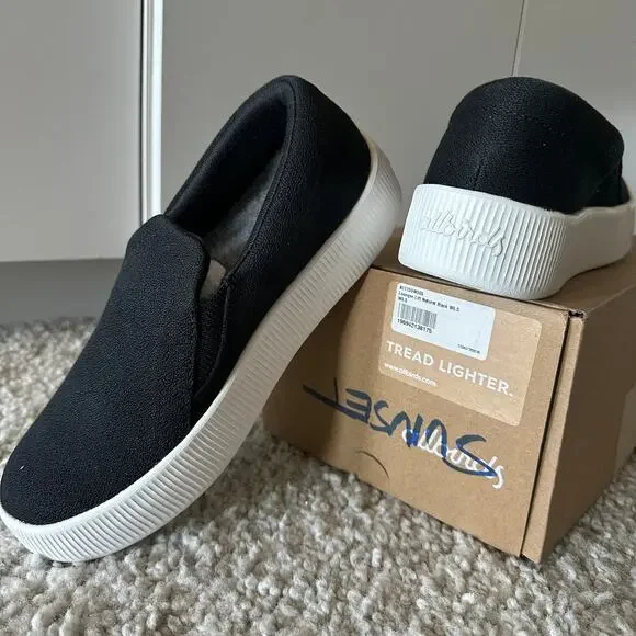 Allbirds Women's Lounger Lift, NaturalBlack, W6.5, NWT - Picture 5 of 7